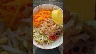 Seasoned Jellyfish Bibimbap