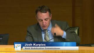 Rent Stabilization Commission Meeting - November 9, 2023