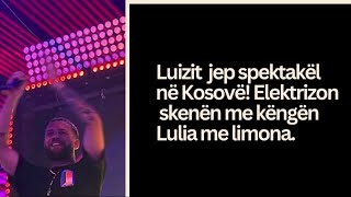 Luizi jep spektakël në Kosovë. Disa nga momentet më pikante. #luizejlli