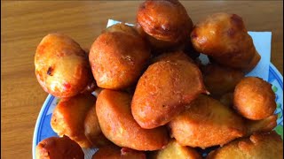 HOW TO MAKE THE BEST PEPPER AND ONIONS PUFF PUFF / ruru ‘s kitchen