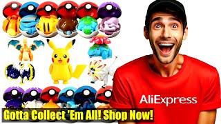 Unboxing 12 Styles Pokemon Figures Toys Variant Ball Model Pikachu Jenny Turtle Pocket