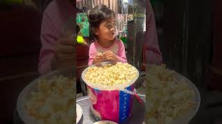 Eating a lot of popcorn 🍿😍😍😋😋 #shorts #eating #popcorn