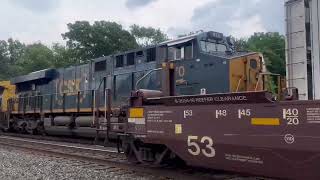 NJT and Freight action at Union, NJ and Clark, NJ  7/9/24 and 7/11/24