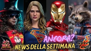 NEWS 1/6: Un altro Iron Man Hot Toys? BASTA! Grande UPGRADE per Rocket! Slash e Supergirl figata!