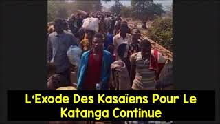 L’EXODE DES KASAÏENS VERS LE KATANGA (SUITE)