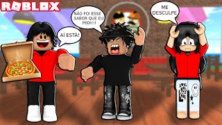 FUI CONTRADADO PARA TRABALHAR EM UMA PIZZARIA NO ROBLOX... (ROBLOX - WORK AT A PIZZERIA)