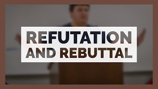 Refutation and Rebuttal in Competitive Debate