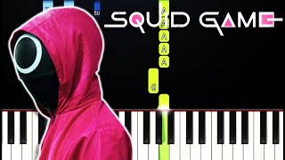 Squid Game OST Background Music (Piano Tutorial)