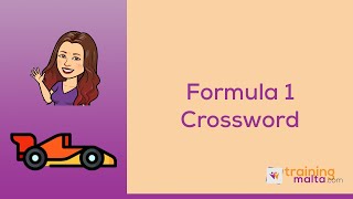 Formula 1 Crossword