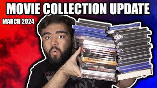 MARCH MOVIE COLLECTION UPDATE | 4K'S + STEELBOOKS + BLU-RAYS