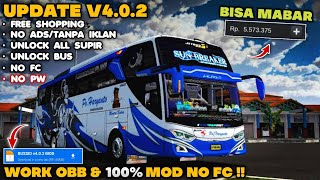 BUSSID: Bus Simulator Indonesia Mod Apk v4.0.2 Terbaru - Free Shopping & Unlimited Money