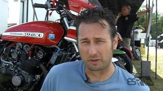 Alex talks about crashing his CBR250R at Shubenacadie