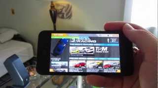 Real Racing 3 Running on iPhone 5