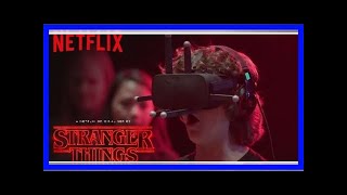 Stranger things | cast reacts: virtual reality