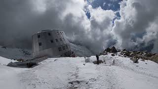 Part 1. Mont Blanc via the Gouter route for novice Alpine mountaineers. Up to the Gouter Refuge.