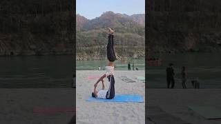 Acrobatics Duo #viral #challenge #trending #new #trendingshorts #girlpower #girl #acro #yoga #art