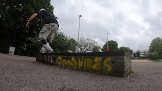 Ledge Practice with the Oysi Frames 2020-07-02