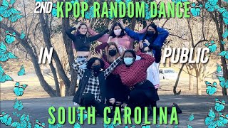 [KPOP IN PUBLIC] 2nd RANDOM PLAY DANCE (랜덤플레이댄스)  in South Carolina, USA 2022