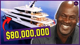 Inside Michael Jordan's $80,000,000 Yacht With A Basketball Court