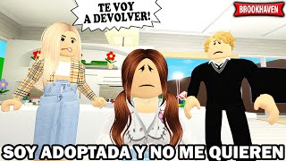 Me Adoptaron, pero Me Abandonaron! 😢 | Historia de Roblox en Brookhaven RP | Mini Película