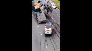 Home Cam-Mercedes G63 AMG Crash Escape From Police Chase- Mercedes G63 Trốn Thoát  Như Phim- #Shorts