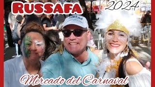 Mercado del CARNAVAL del barrio de RUSSAFA de Valencia🤗