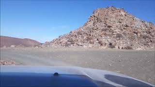 On the wild road of Damaraland