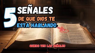 ¿Cómo se COMUNICA Dios CONTIGO? | 5 SEÑALES CLARAS