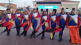 Coreográfico da Banda Marcial FAMEB no Concurso de Bandas e Fanfarras em Mata de São João