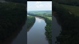 DJI MINI 4K DRONE - WABASH RIVER FLIGHT  #drone #dji #river #mini4K #wabashriver