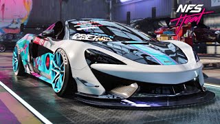 Mclaren 570S Spider Customization and gameplay in Need For Speed HEAT