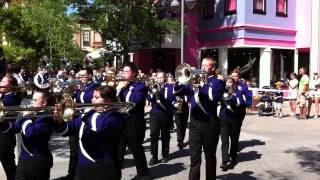 Dolly Parton and Jessica Lynch on parade at Dollywood Theme Park