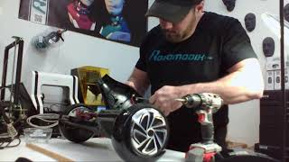 Dismantling hoverboard for robots go karts and more