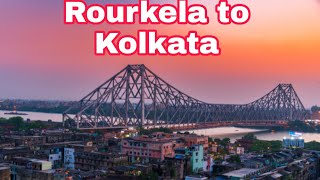 Rourkela to Kolkata 🚆 | Traveling | With friends 🧑‍🤝‍🧑🧑‍🤝‍🧑#youtube #kolkata #rourkela #vlog