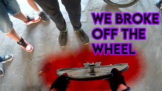 ❌WE BROKE OFF THE WHEEL❌ AMAZING DAY WITH NO TIRE!🔥