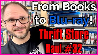 Thrift Store Haul #32 | Blu-rays, Books, and TV on DVD!