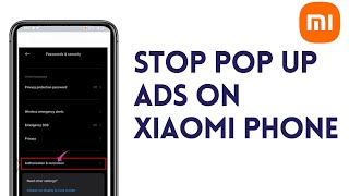 How To Stop Pop Up Ads On Xiaomi Phone | No Third Party Apps Needed