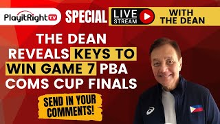 The Dean Reveals Keys To Win Game 7 PBA Coms Cup Finals