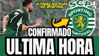 🟢⚪ ÚLTIMA HORA! ACABOU DE CONFIRMAR! EXCELENTE NOTICIA EM ALVALADE! NOTICIAS SPORTING CLUBE PORTUGAL