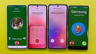 Incoming + Outgoing Call Samsung Z Flip3+Samsung Z Flip5 vs Poco X6+Blackview A200 Pro