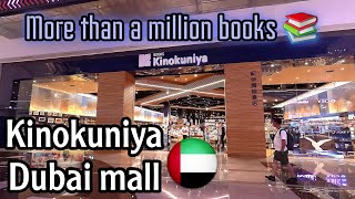 Kinokuniya Bookshop in Dubai Mall. A collection of more than a million book.