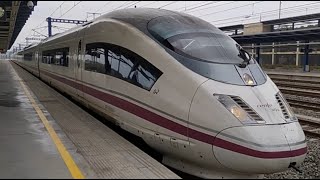 Renfe Ave Serie 103 Velaro Madrid Atocha - Barcelona Sants En La Estación Camp De Tarragona