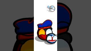 la guerra coreana #humor #countryballs #polandball #viralvideo #paravos #short