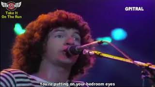 REO Speedwagon Take it on the run lyrics