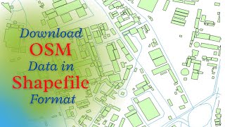 Download OSM(Open Street Map) data in Shapefile(.shp) format