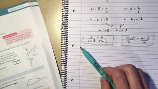 49  Sine Rule Chapter 9 section 2 Edexcel Pure AS Level Maths