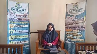 Ujian Tasmi' "Aurora Syifa Lailatus Zahra" Kelas 7A SMP AL HAMRA