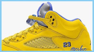 反轉蘭尼配色！Air Jordan 5 “Laney” 黃色版本即將登場