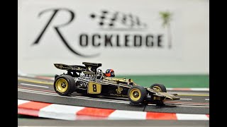 Emerson Fittipaldi Birthday Tribute with Slot Car