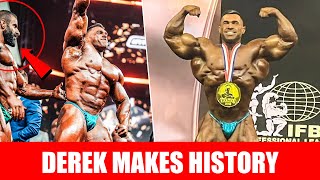 WHAT! 😱 Derek Beats Hadi Becomes New Mr. Olympia 🏆...Samson Placed 3rd, Most Shocking Olympia